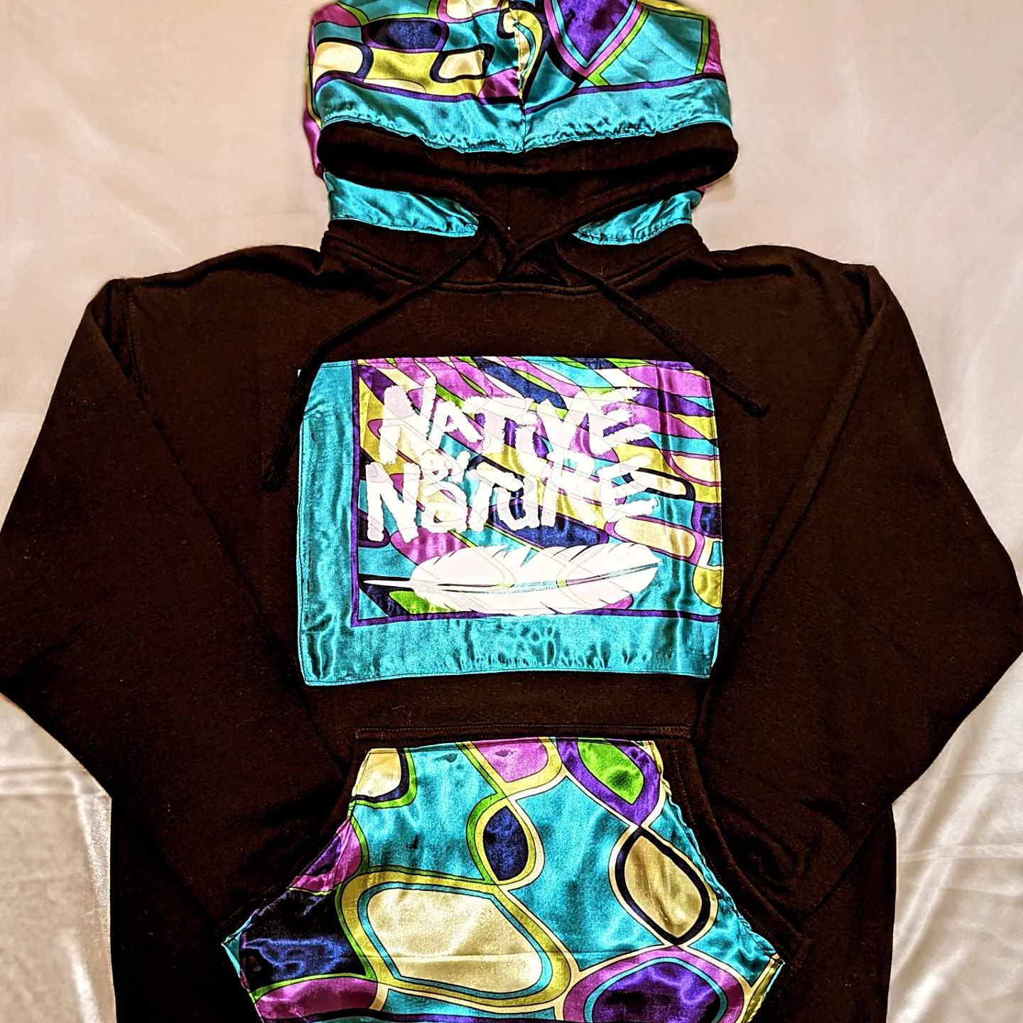 Native Silk Stitch Hoodies